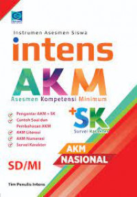 Image of Instrumen Asesmen Siswa (INTENS) AKM Asesmen  + SK untuk SMP/Mts