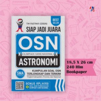 Image of OSN OLIMPIADE SAINS NASIONAL ASTRONOMI (Kumpulan soal OSN terlengkap dan terkini)SMA sederajat