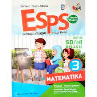 Image of ESPS MATEMATIKA 3 UNTUK SD/MI KELAS III KURIKULUM 2013 REVISI