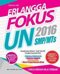 Image of Erlangga Fokus UN 2016 SMP/MTs