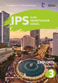 Image of IPS Ilmu Pengetahuan sosial untuk SMP/Mts Kelas IX Kurikulum Merdeka