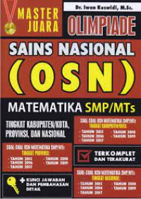 Image of Olimpiade Sains Nasional (OSN) Matematika SMP/Mts Tingkat Kabupaten, Darah, Provinsi dan Nasional