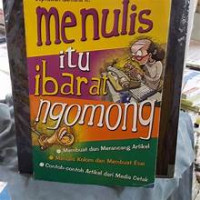 Image of Menulis itu ibarat ngomong